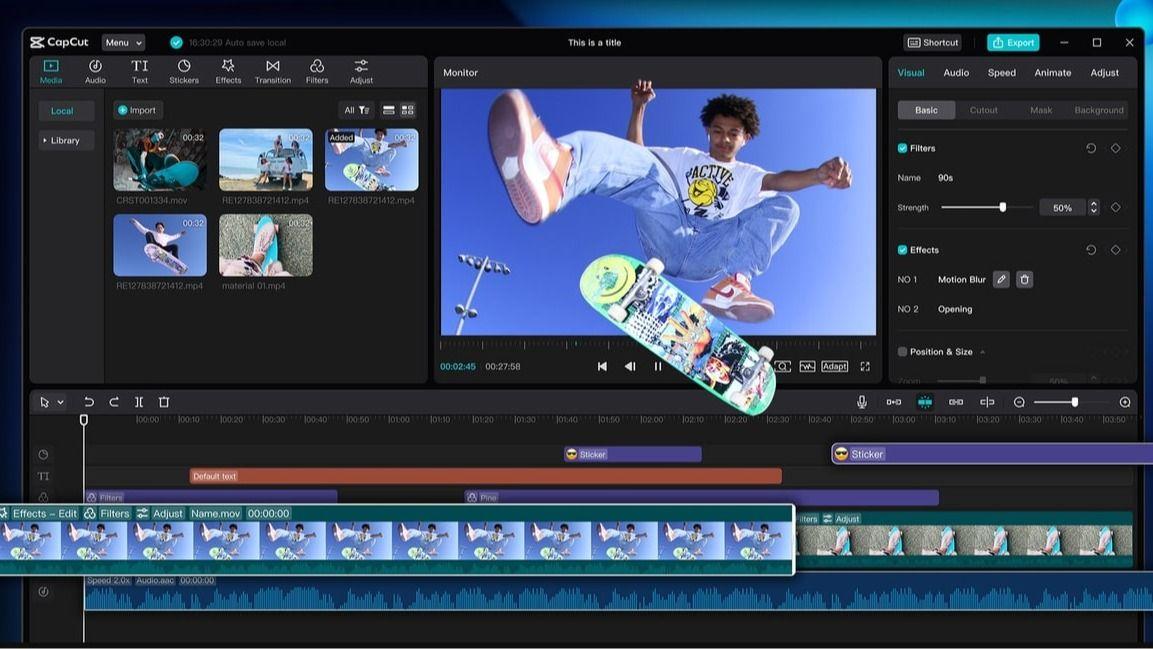 Crafting trendy AR-enhanced product reveal videos with CapCut Desktop
