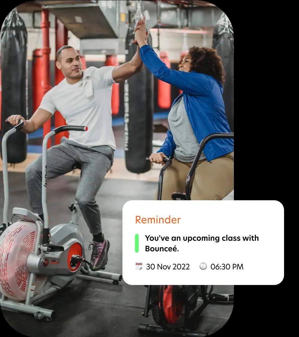 The Only True All-in-one Management Software to Help You Expand Your Rebounding & Cycling Studio Business.